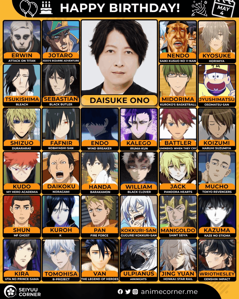 Happy birthday Daisuke Ono!