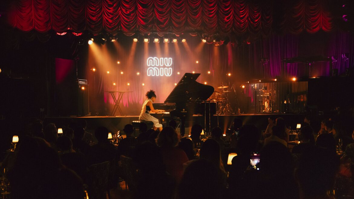 Inside the Miu Miu Jazz Club, Tokyo