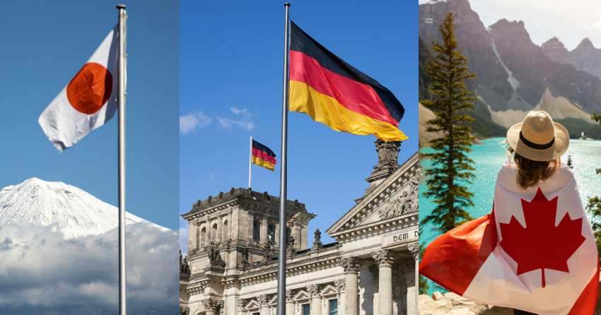 Japan, Germany, Canada are the top country brands in the world Japan, Germany, Canada are the top country brands in the world