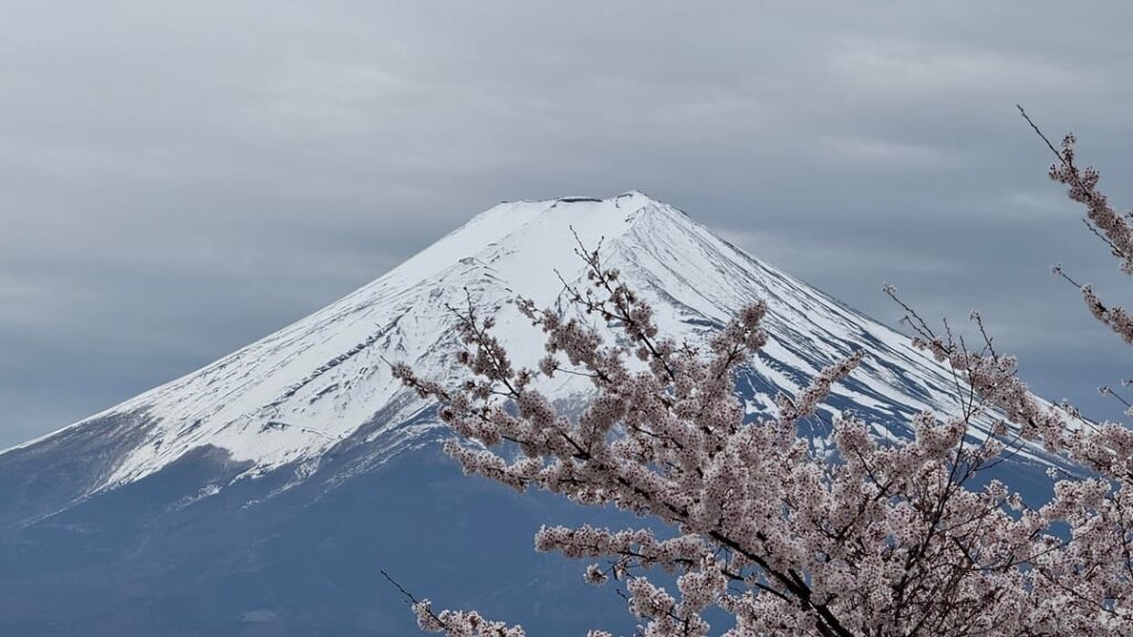 On a clear day in April
