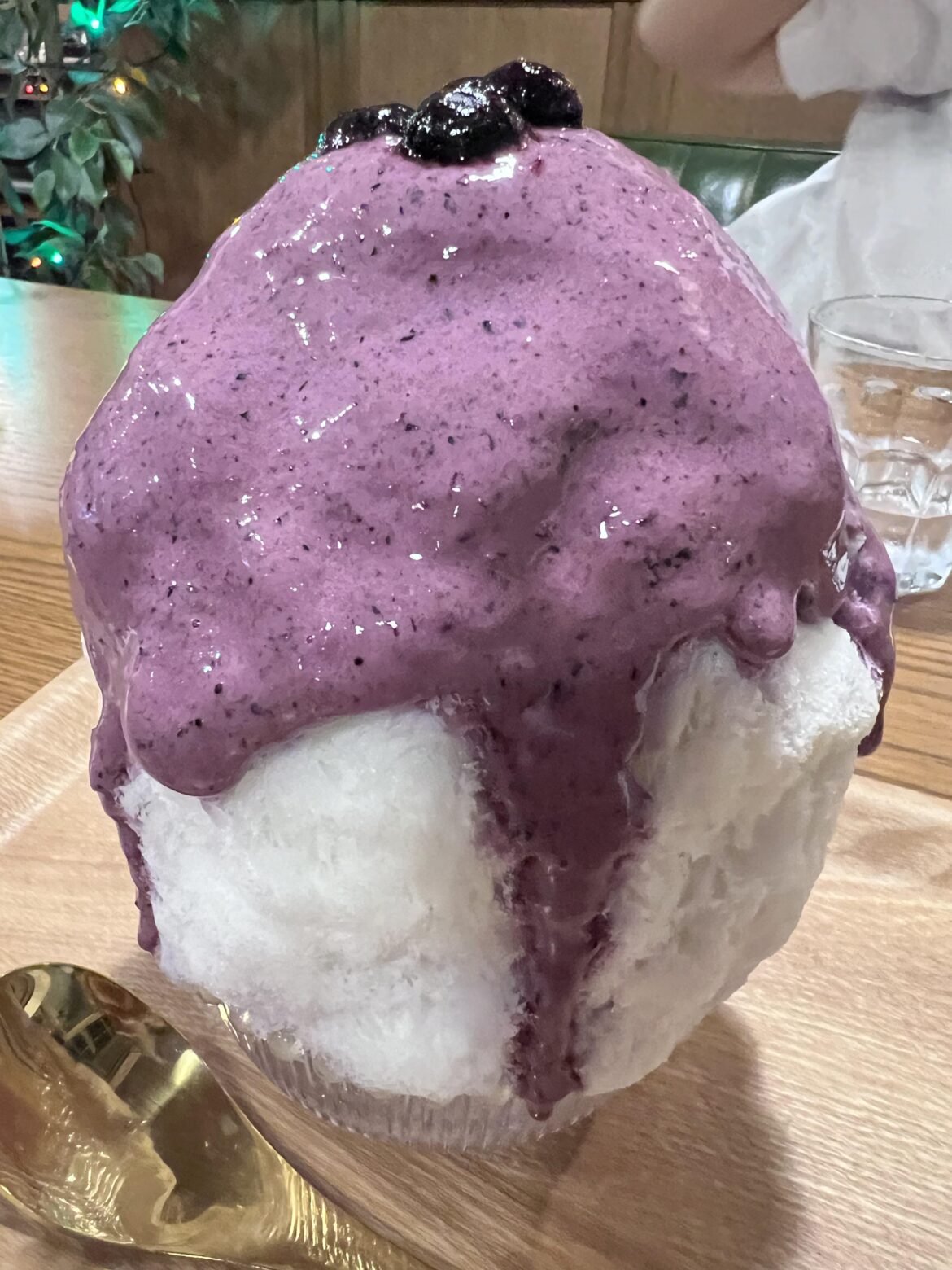 The shaved ice here is an unmatched treat