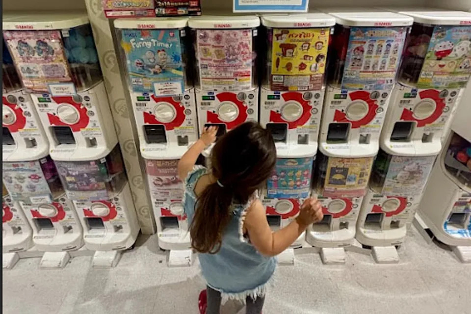 Gachapon were a huge hit with Nora (Jade Conroy)