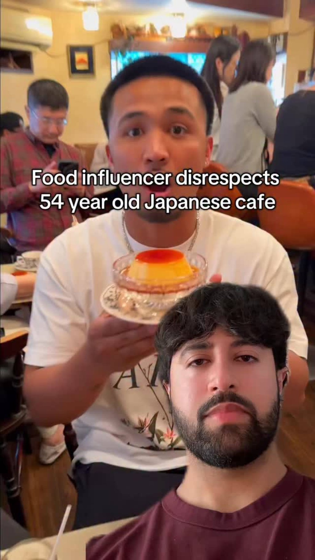 Abion was called out on Instagram by fellow content creators for his lack of respect towards food businesses. Photo: Instagram.com/@daadisnacks