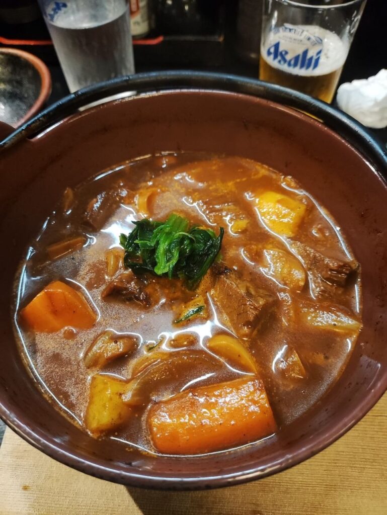 beef stew, ebi tempura, tonkatsu, and hamburg in yoshoku restaurant (Paichi – Asakusa, Tokyo) beef stew, ebi tempura, tonkatsu, and hamburg in yoshoku restaurant (Paichi - Asakusa, Tokyo)