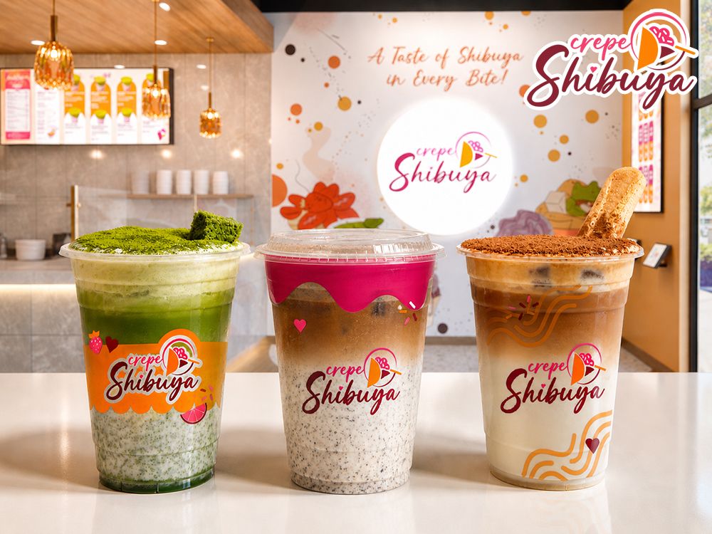 A New Kind of Dessert Experience: Crepe Shibuya Blends Japanese Tradition with Modern Design