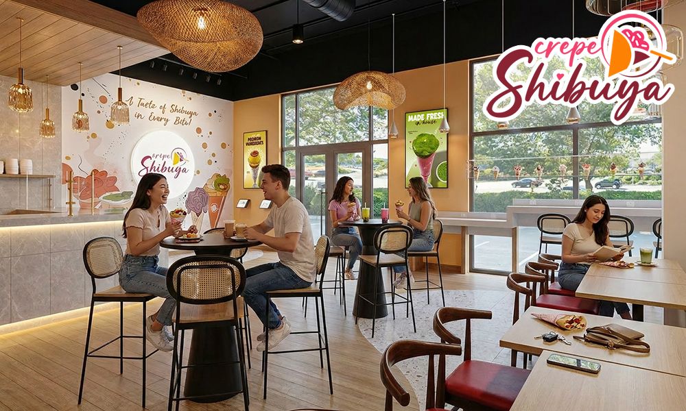 A New Kind of Dessert Experience: Crepe Shibuya Blends Japanese Tradition with Modern Design
