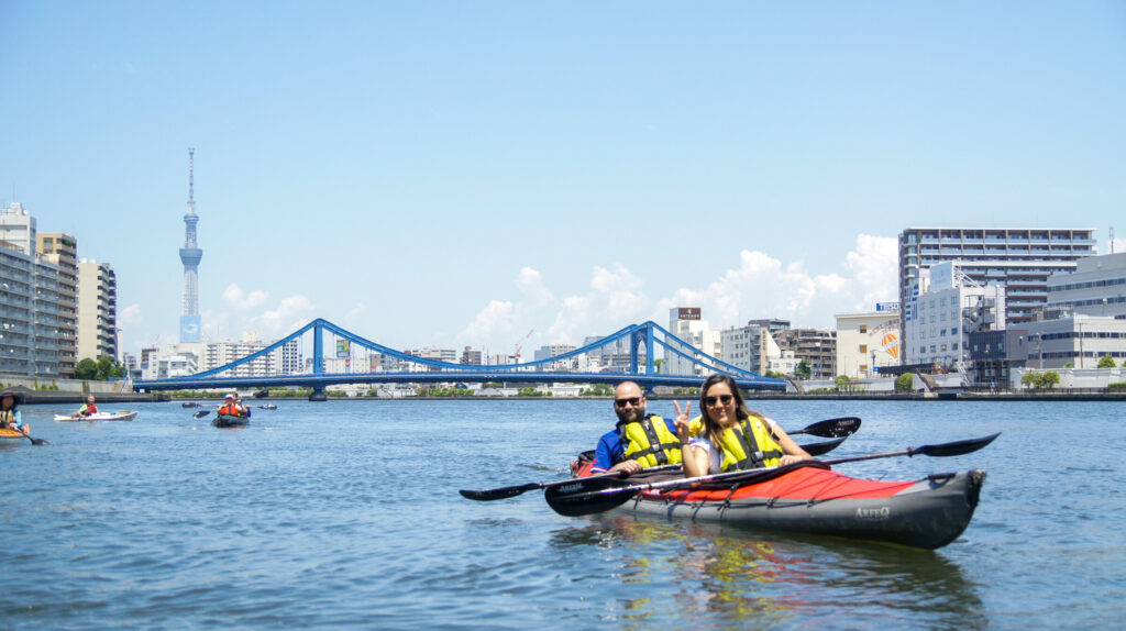 Kayaking in Tokyo 