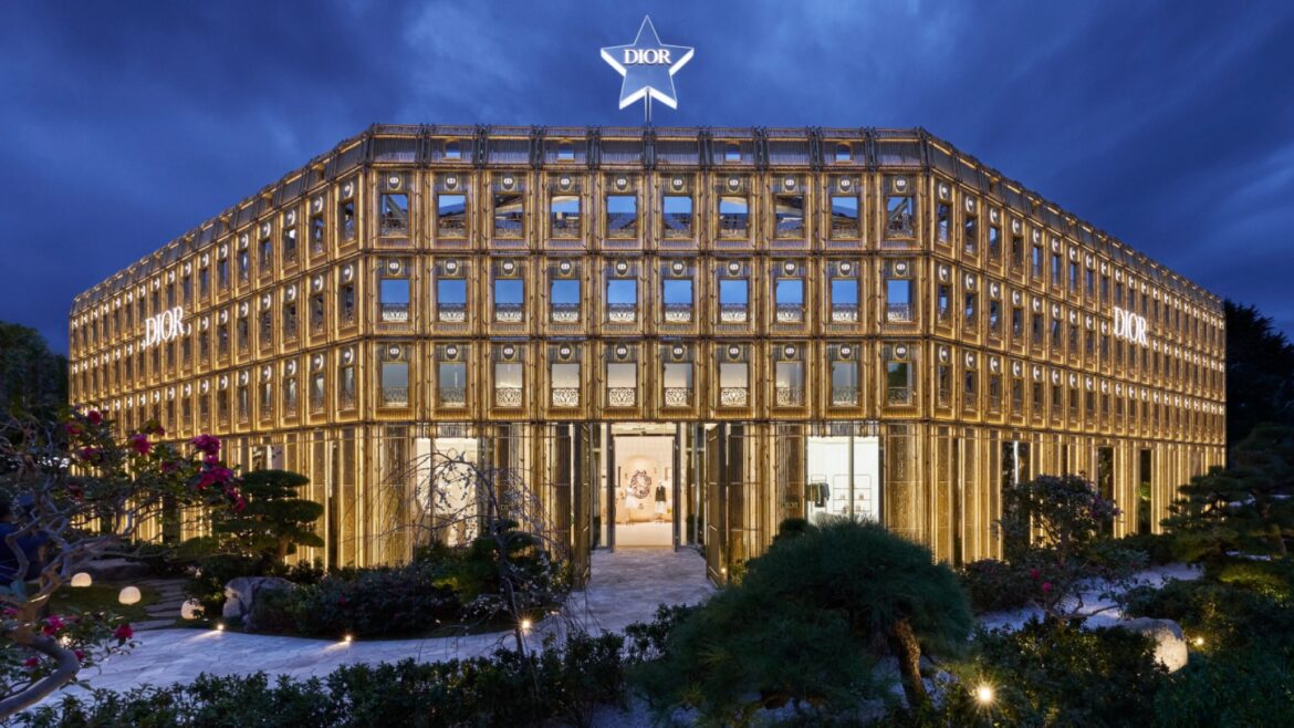 Palace Hotel Tokyo Dior Collaboration Bamboo Pavilion