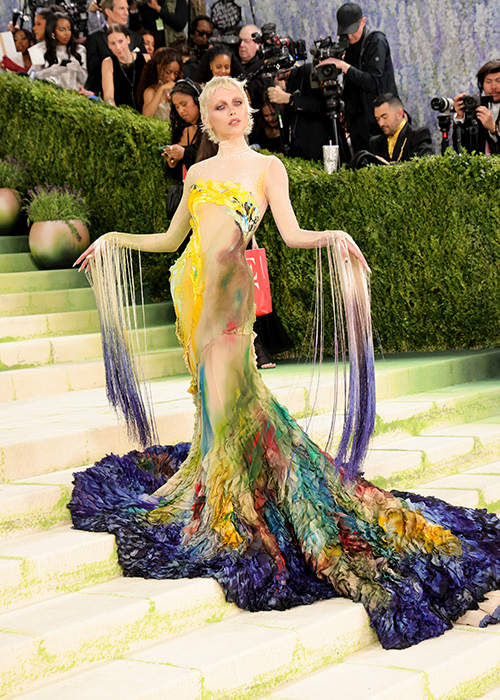 NEW YORK, NEW YORK - MAY 04: Emma Chamberlain attends the 2026 Met Gala celebrating "Costume Art" at the Metropolitan Museum of Art on May 04, 2026 in New York City. (Photo by Julian Hamilton/Getty Images)