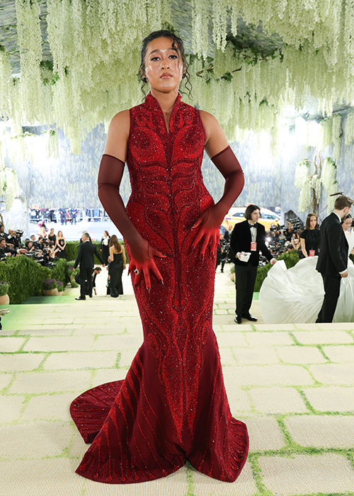 NEW YORK, NEW YORK - MAY 04: Naomi Osaka attends the 2026 Met Gala celebrating "Costume Art" at the Metropolitan Museum of Art on May 04, 2026 in New York City. (Photo by Kevin Mazur/MG26/Getty Images for The Met Museum/Vogue)