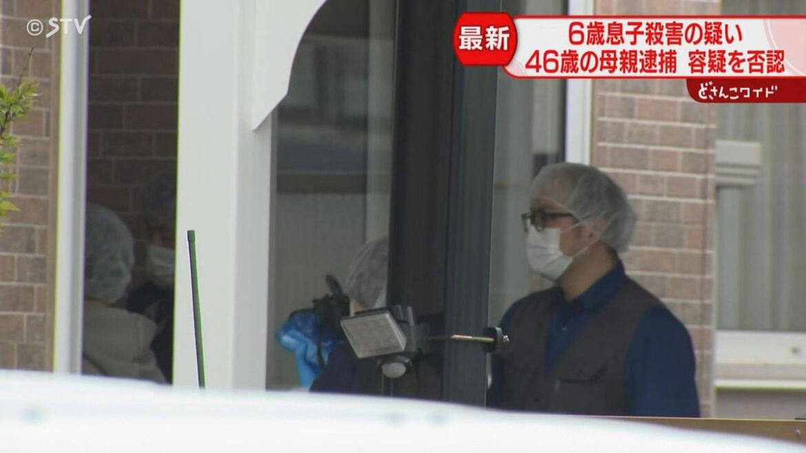 Sapporo mother accused of strangling 6-year-old son to death denies murder