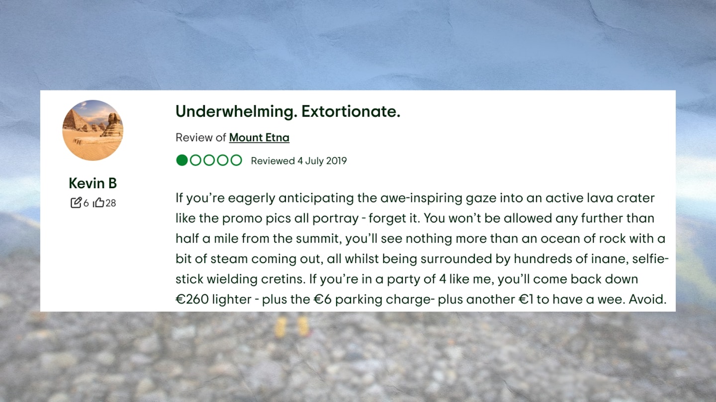 Mount Etna review