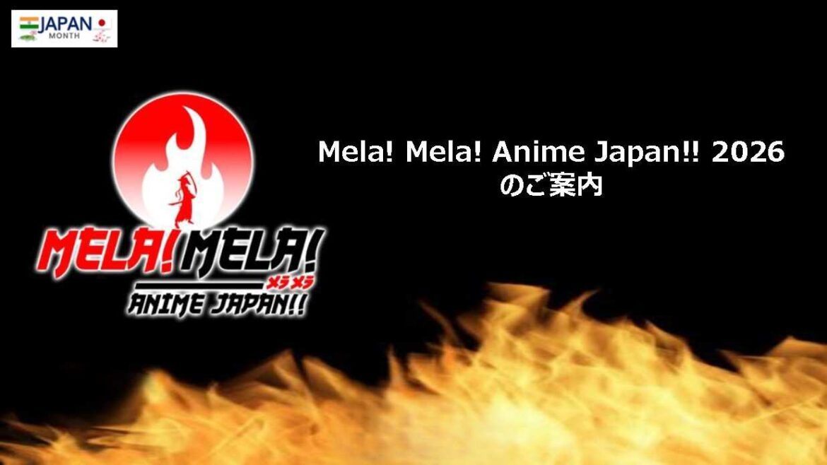 Mela! Mela! Anime Japan!! 2026 returns in October with bigger plans