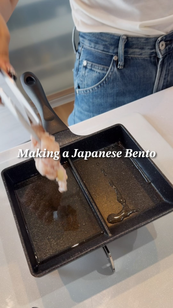Making a Karaage (Japanese Fried Chicken) bento for my partner 🍱