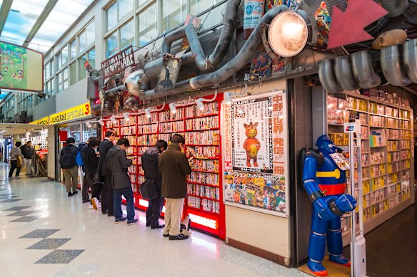 If you’re into manga, toys, comics, robots, dolls, train sets, or just about anything hobby-related, head to Nakano.