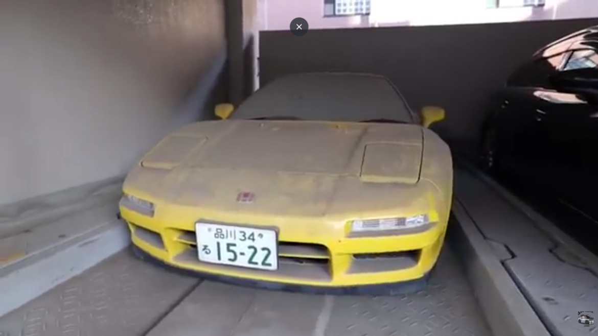 1st-Gen NSX-R Worth A Fortune Sits Abandoned In Tokyo Building