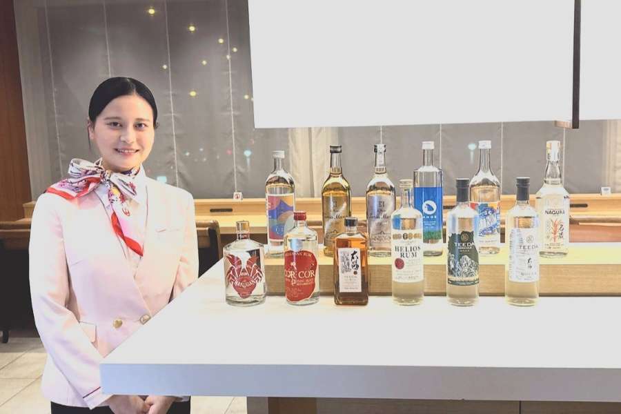 JAL Offers Okinawan Rum in Naha Airport Lounges from May 1 JAL Offers Okinawan Rum in Naha Airport Lounges from May 1