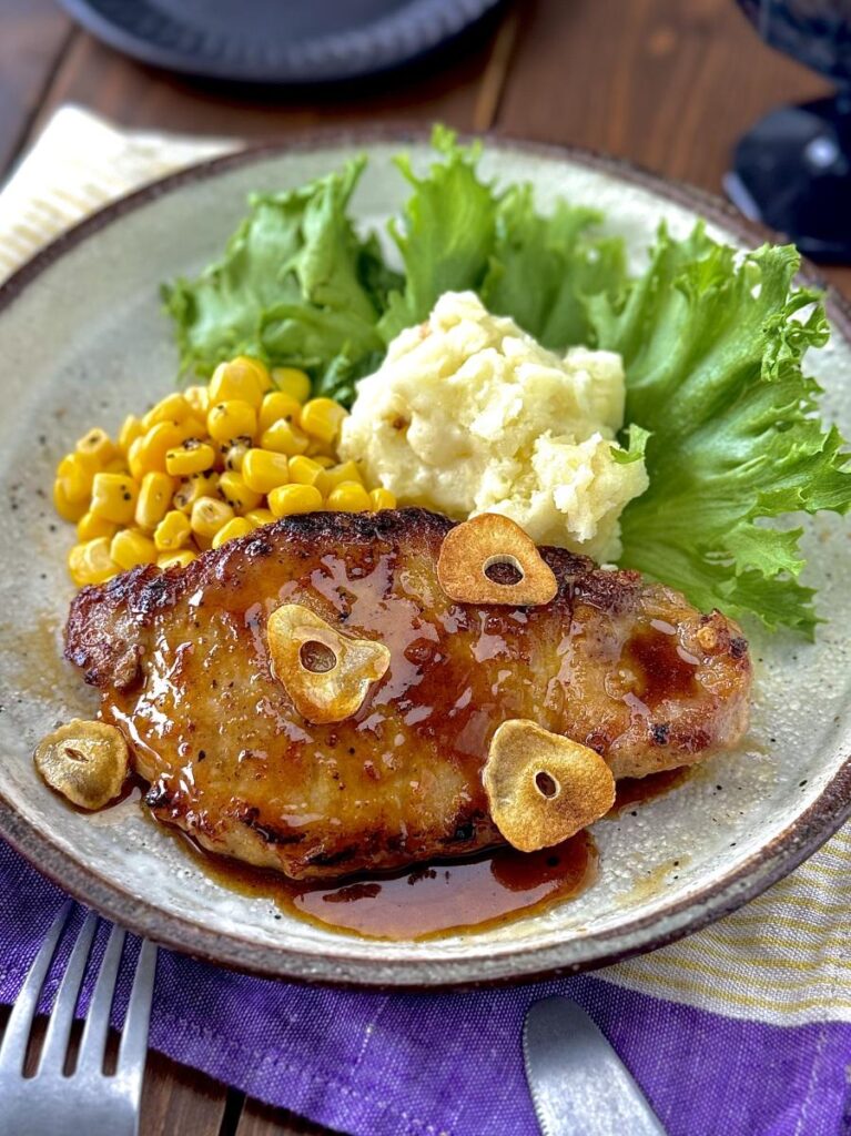 Garlic Butter Soy Sauce Pork Sauté Garlic Butter Soy Sauce Pork Sauté