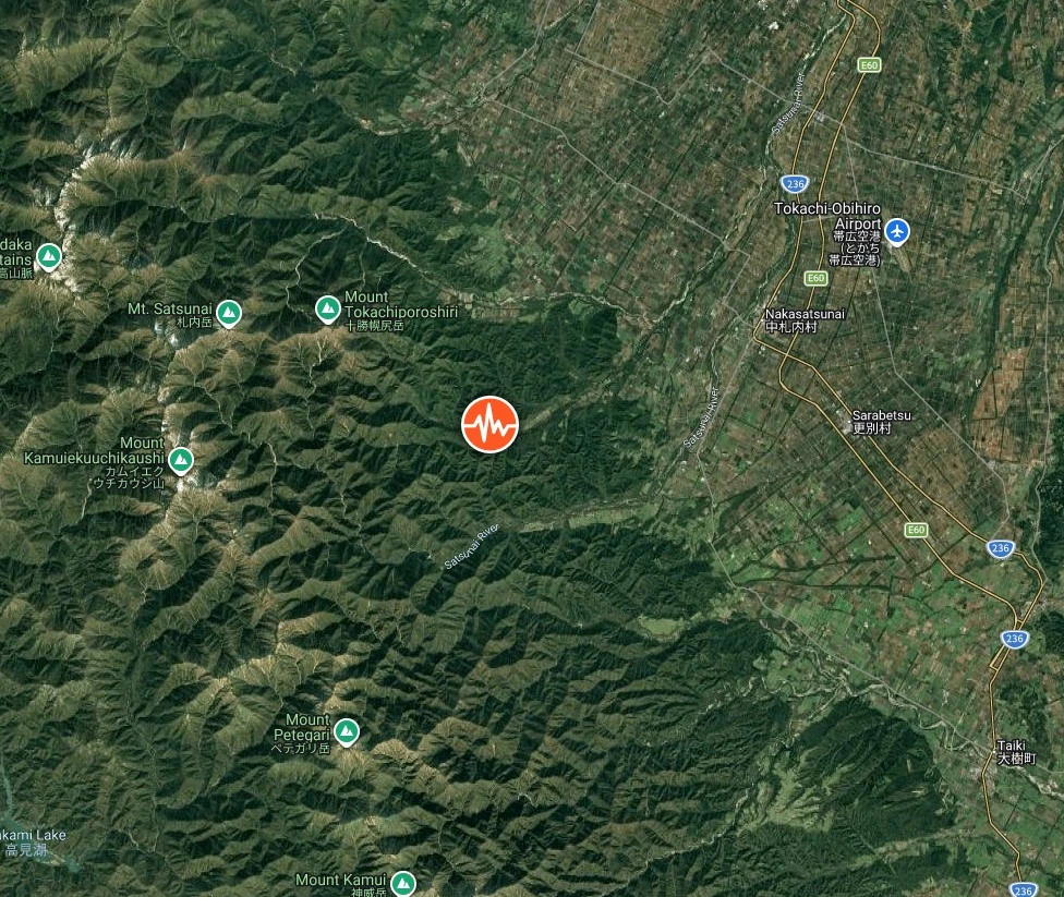 epicenter m6.1 earthquake hokkaido japan april 26 2026 bgz