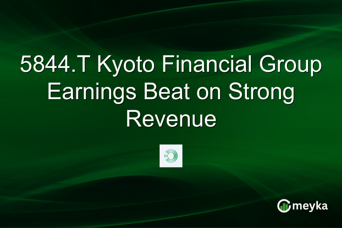 5844.T Kyoto Financial Group Earnings Beat on Strong Revenue