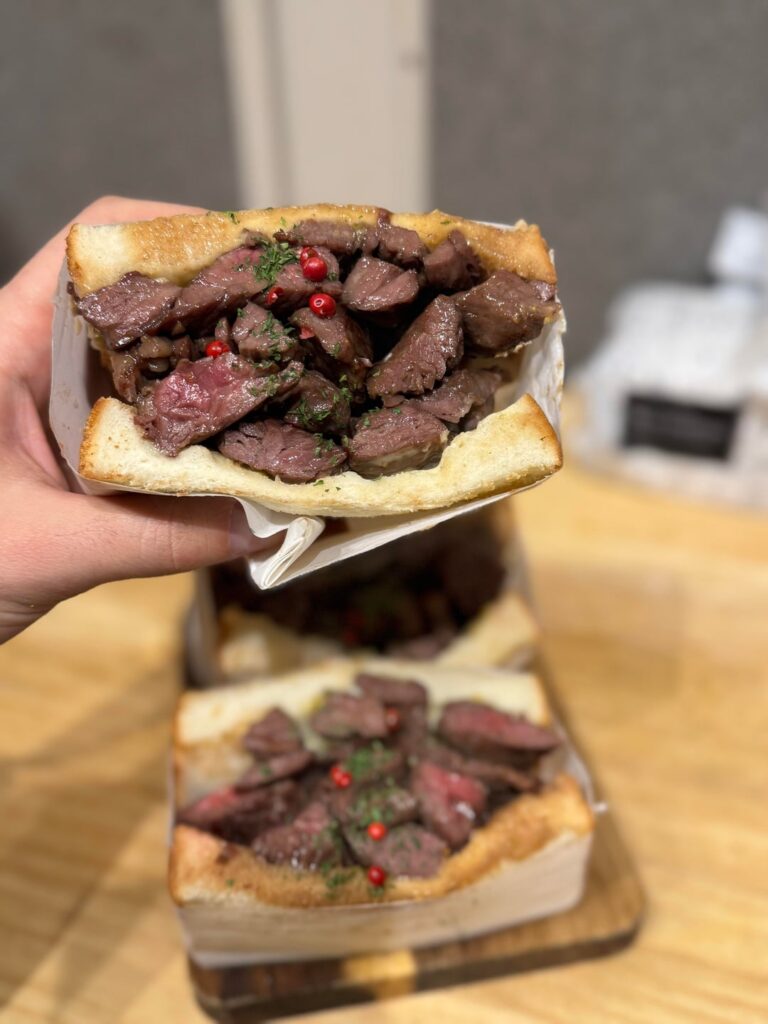 Steak & Egg Sandos