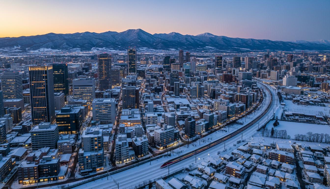 The Hokkaido Shinkansen extension aims to connect Sapporo to Tokyo in just over 4 hours