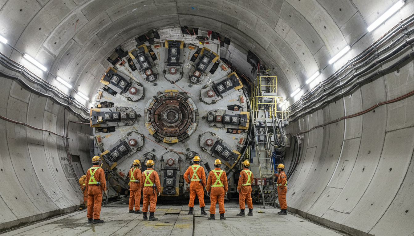 The Hokkaido Shinkansen extension will dig 32 continuous km in the Toshima Tunnel
