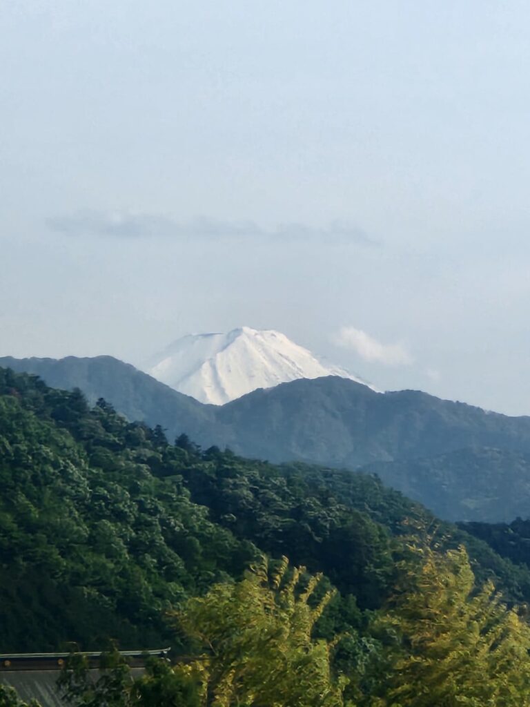 Mt. Fuji from Yamanashi.