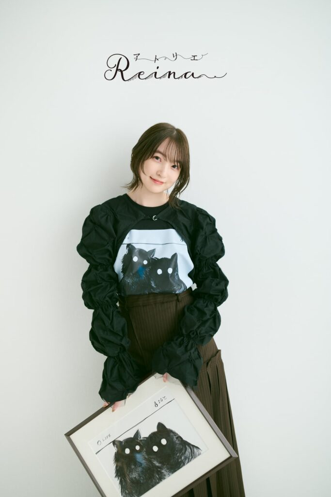 Ueda Reina Modeling Her『Atelier Reina』Merch🎨✨