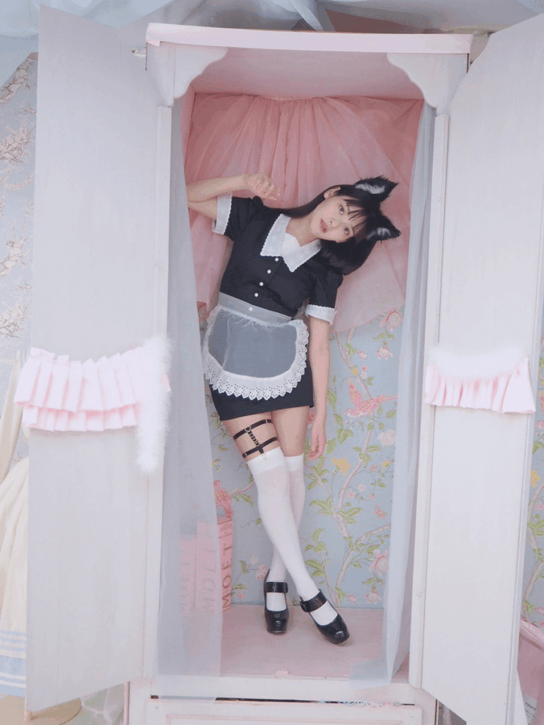 Uesaka Sumire dressed up for Maid Day