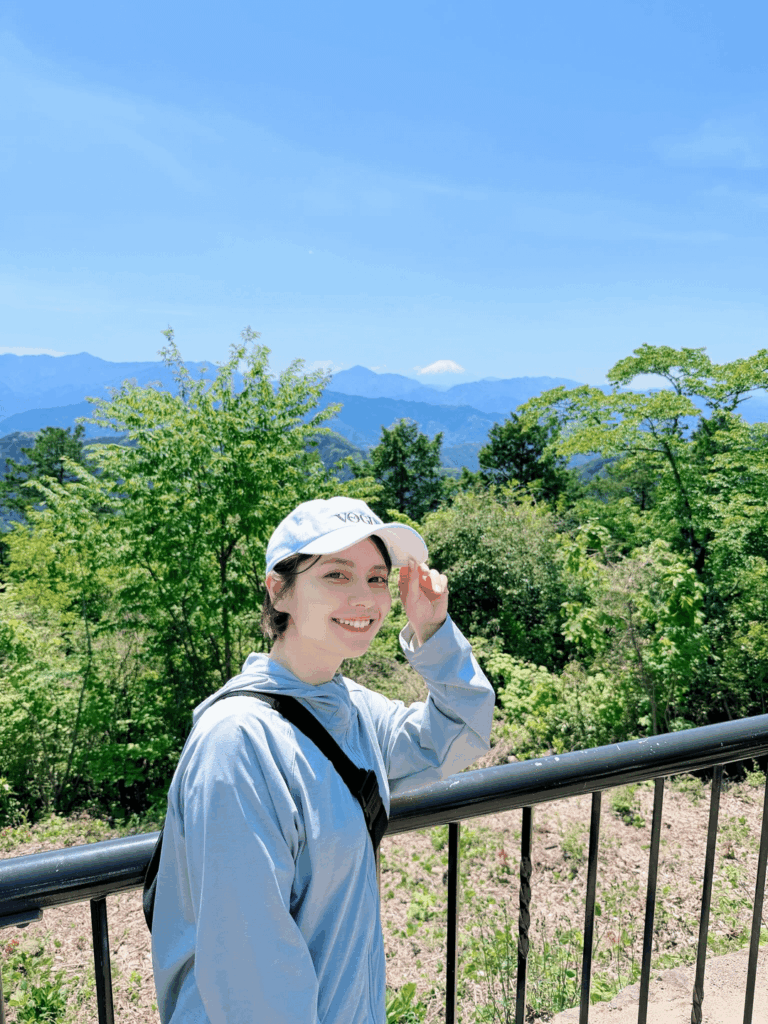 Lynn on Mt. Takao⛰️