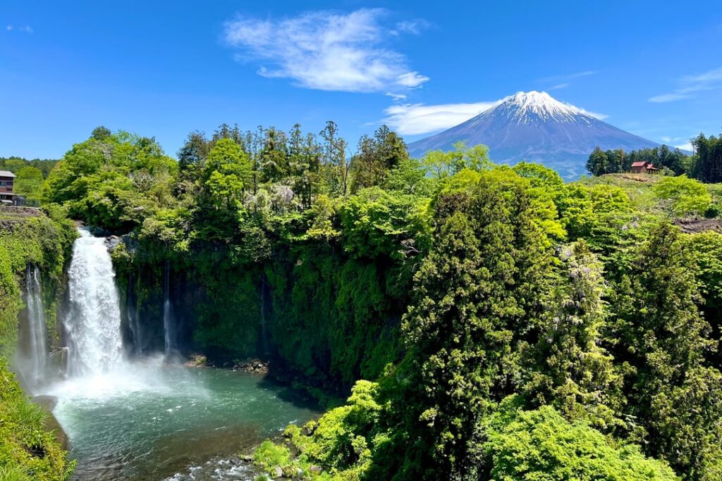 Shiraito no Taki and Otodome no Taki waterfall