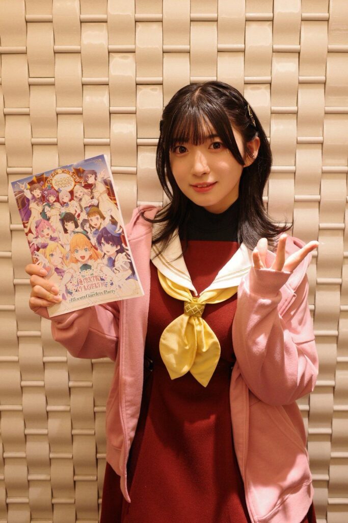 Shindou Amane from the Hasu no Sora Movie Premiere Stage Greetings✨🪷