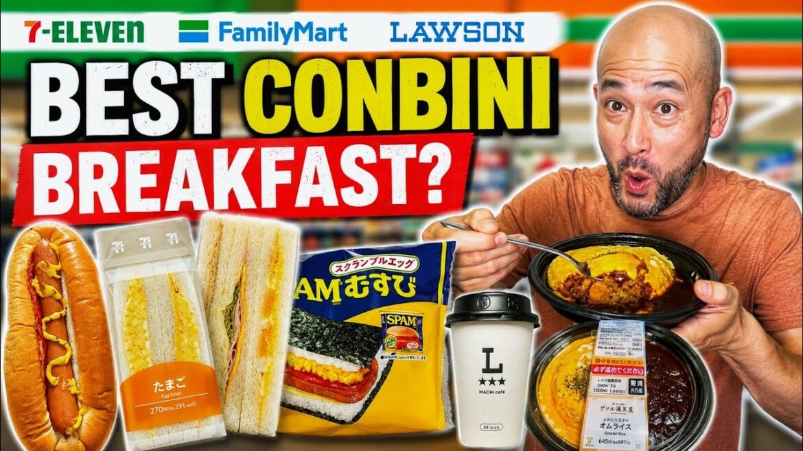 Japan Convenience Store Breakfast Battle! 7-Eleven vs FamilyMart vs Lawson Japan Convenience Store Breakfast Battle! 7-Eleven vs FamilyMart vs Lawson