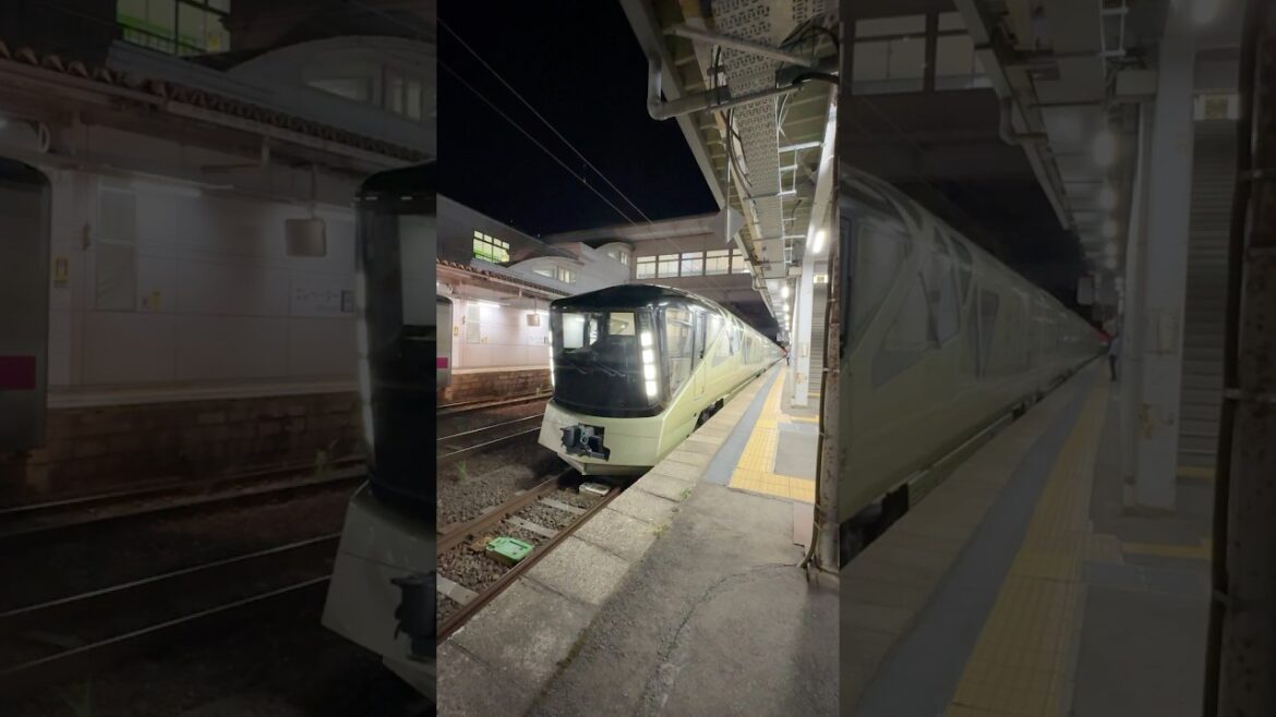TRAIN SUITE Shiki-shima Musical Horn & Departure | Akita Station