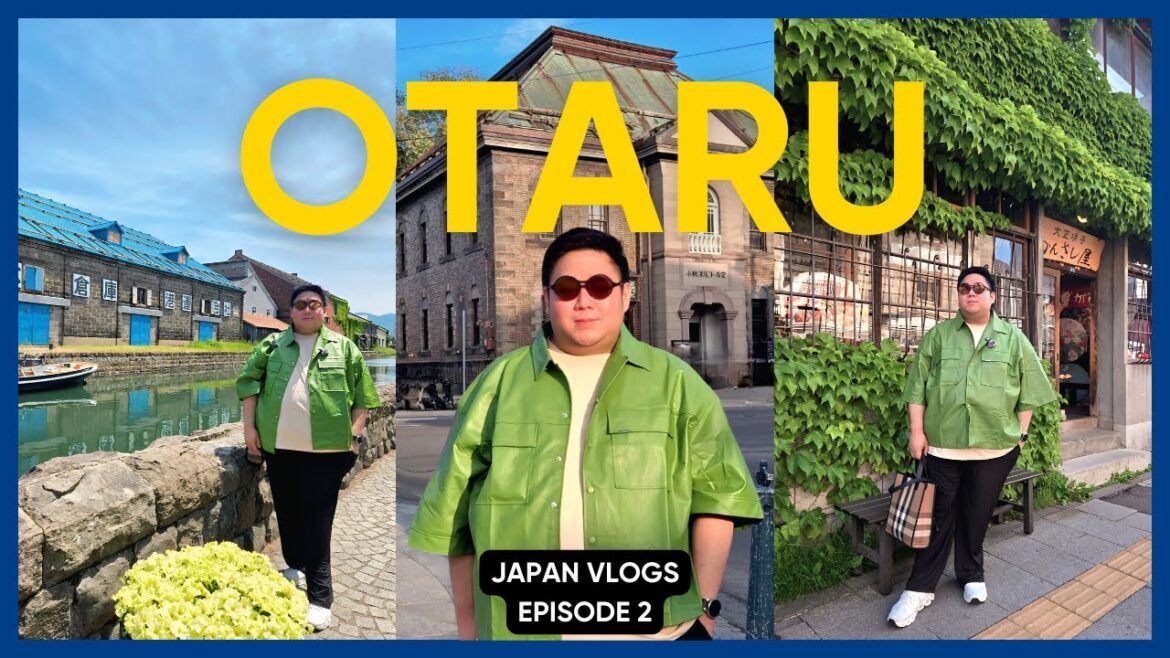 DAY TRIP FROM SAPPORO TO THE CHARMING PORT CITY OF OTARU | JAPAN VLOGS | EP2 | CHECHO SANTOS