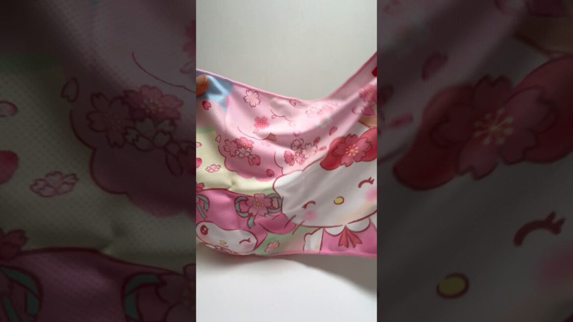 Over 50% OFF! Sanrio Cool Towel from a Limited Jelly Drink Set 🌸❄️ #shorts