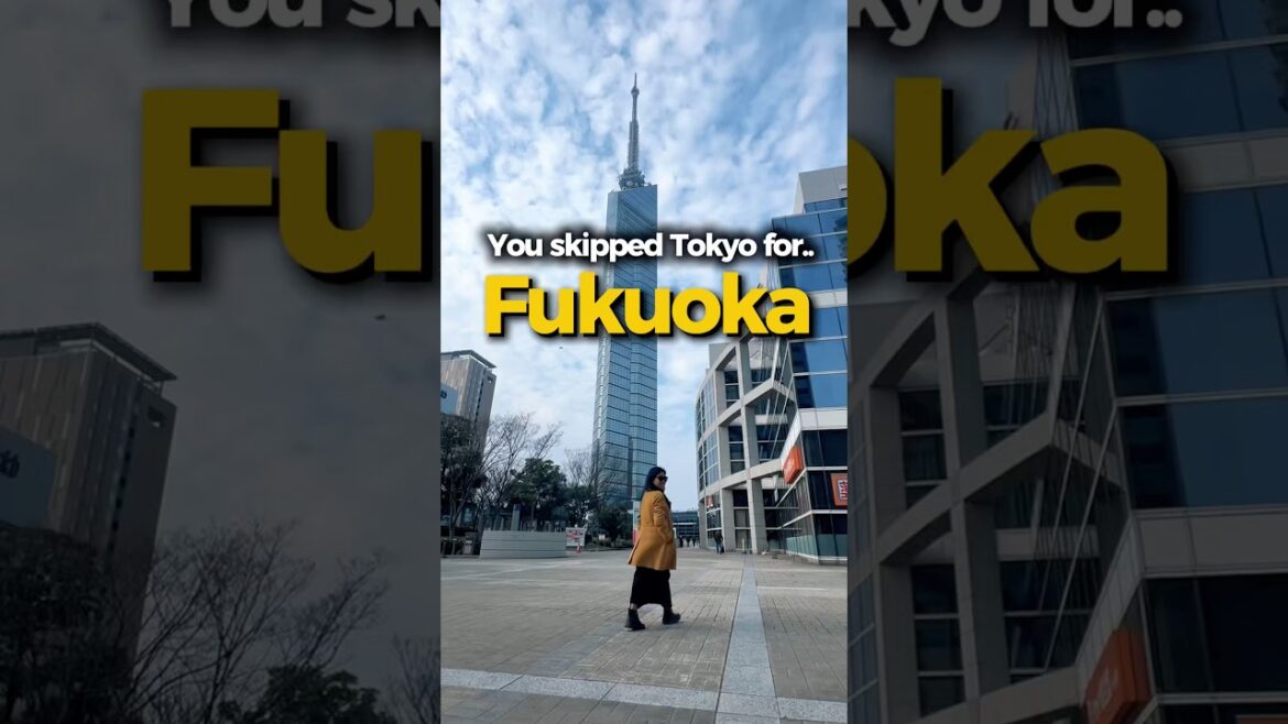 Why Everyone is Skipping Tokyo for FUKUOKA! Why Everyone is Skipping Tokyo for FUKUOKA!