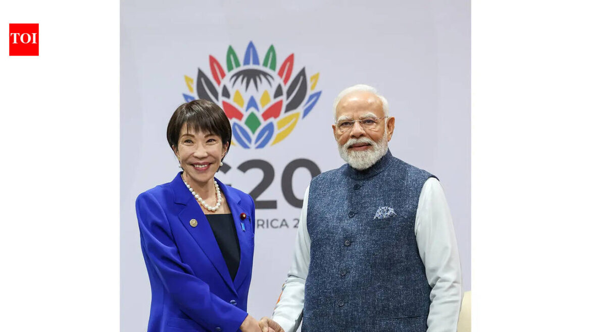 Japanese PM Takaichi to undertake first official visit to India to take part in 16th India-Japan Annual Summit | India News Japanese PM Takaichi to undertake first official visit to India to take part in 16th India-Japan Annual Summit | India News