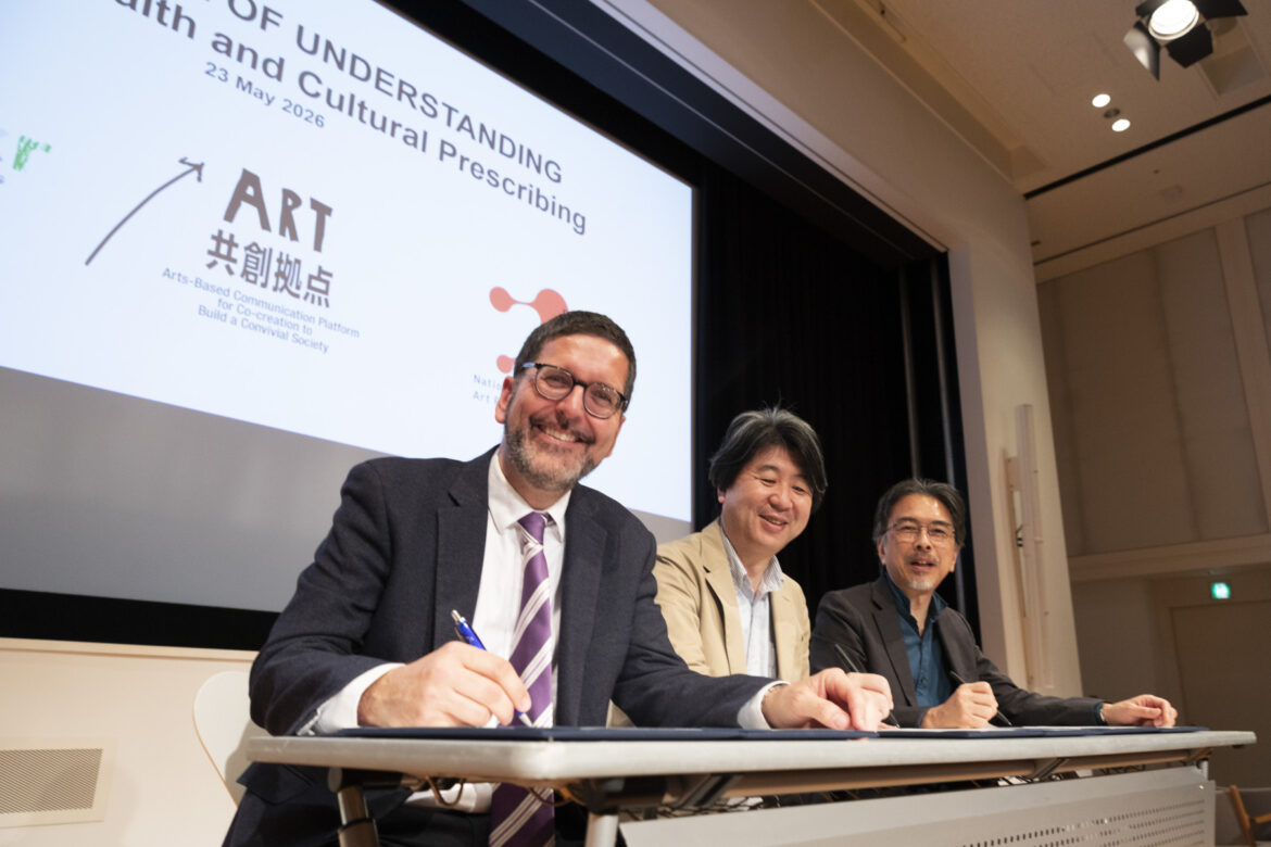 University of Manchester colleagues visit Japan to sign MoU with Tokyo University of the Arts and National Center for Art Research, Japan