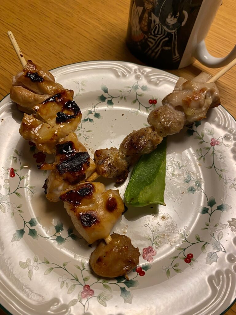 Yakitori at home (焼き鳥)
