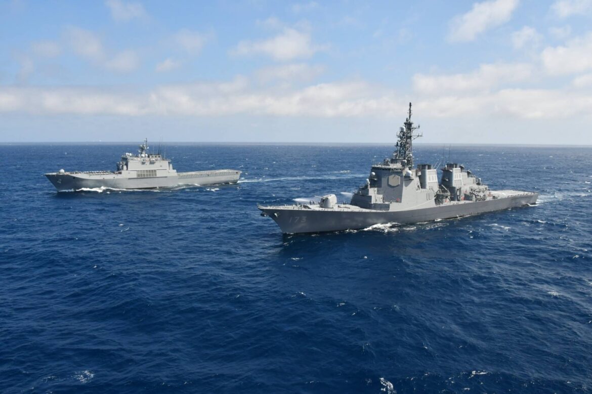 Japanese and South Korean navies hold first joint drills in nine years Japanese and South Korean navies hold first joint drills in nine years