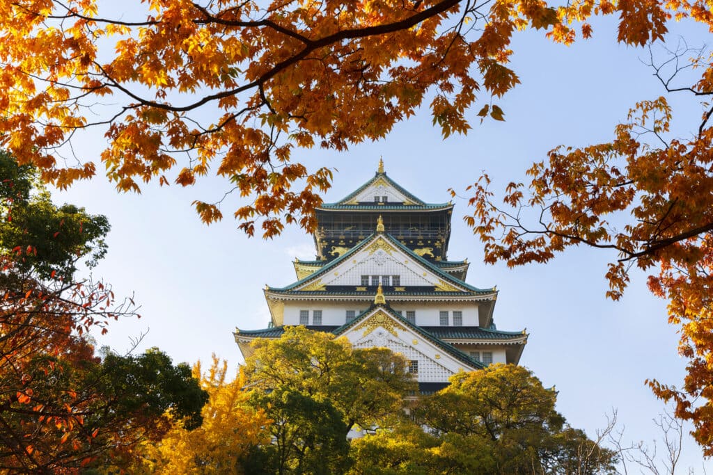 Osaka Castle, Japan. 