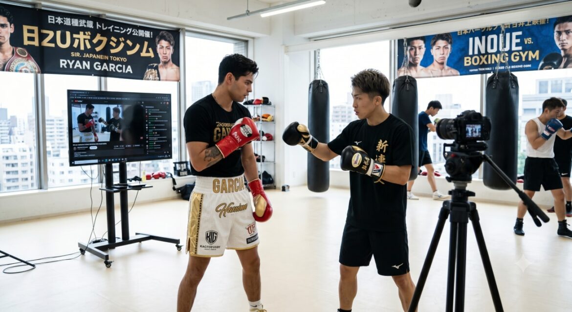 Ryan Garcia Wants To Train With Naoya Inoue In Tokyo Image: Ryan Garcia Wants To Train With Naoya Inoue In Tokyo And Stream It