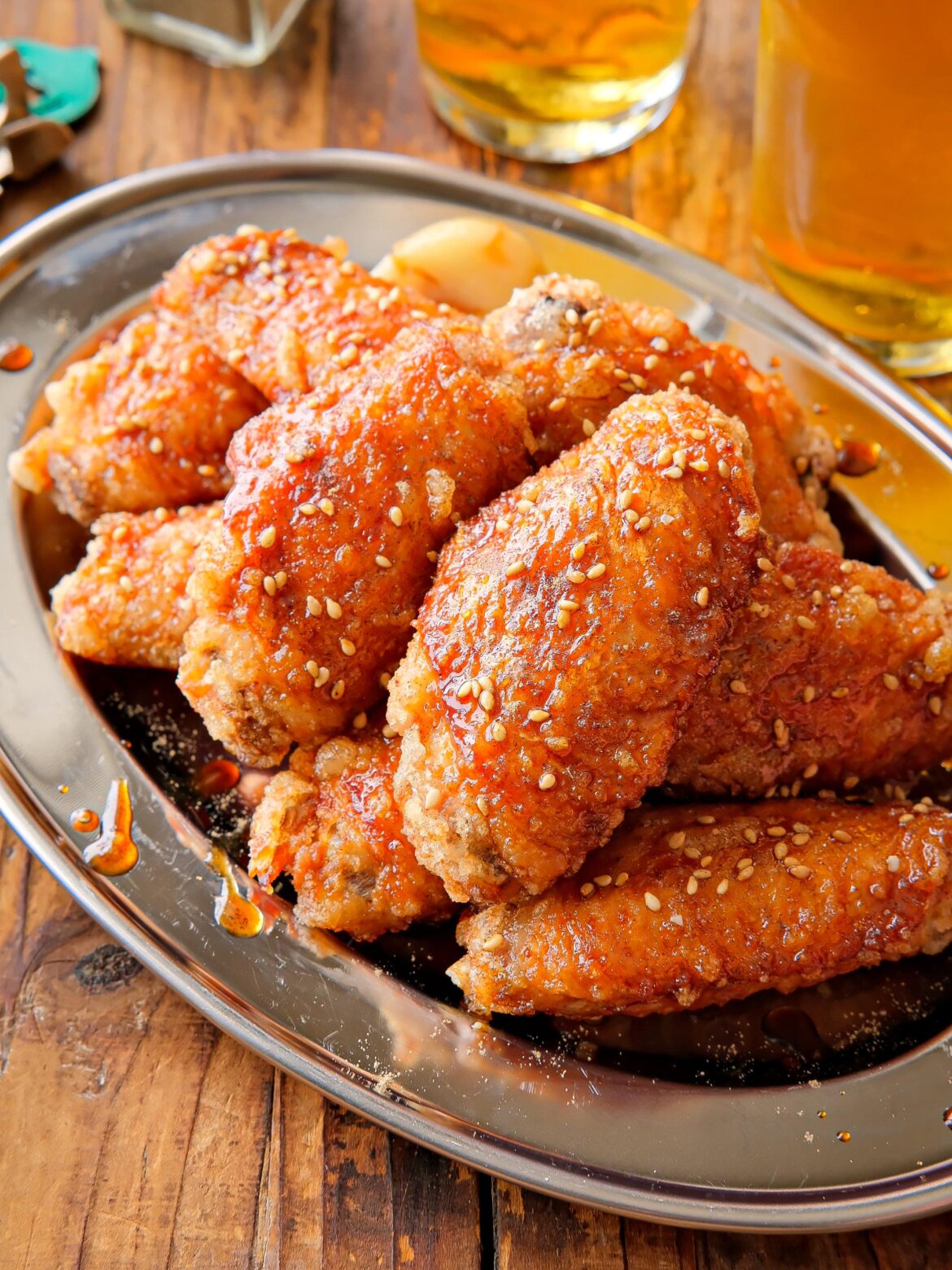 Sweet and Spicy Chicken Wings (Te-ba Karaage, 手羽唐揚げ) Sweet and Spicy Chicken Wings (Te-ba Karaage, 手羽唐揚げ)