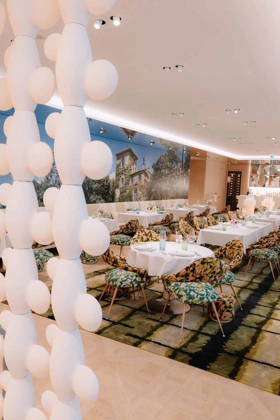 A look inside the new Dior store in Osaka, Japan.