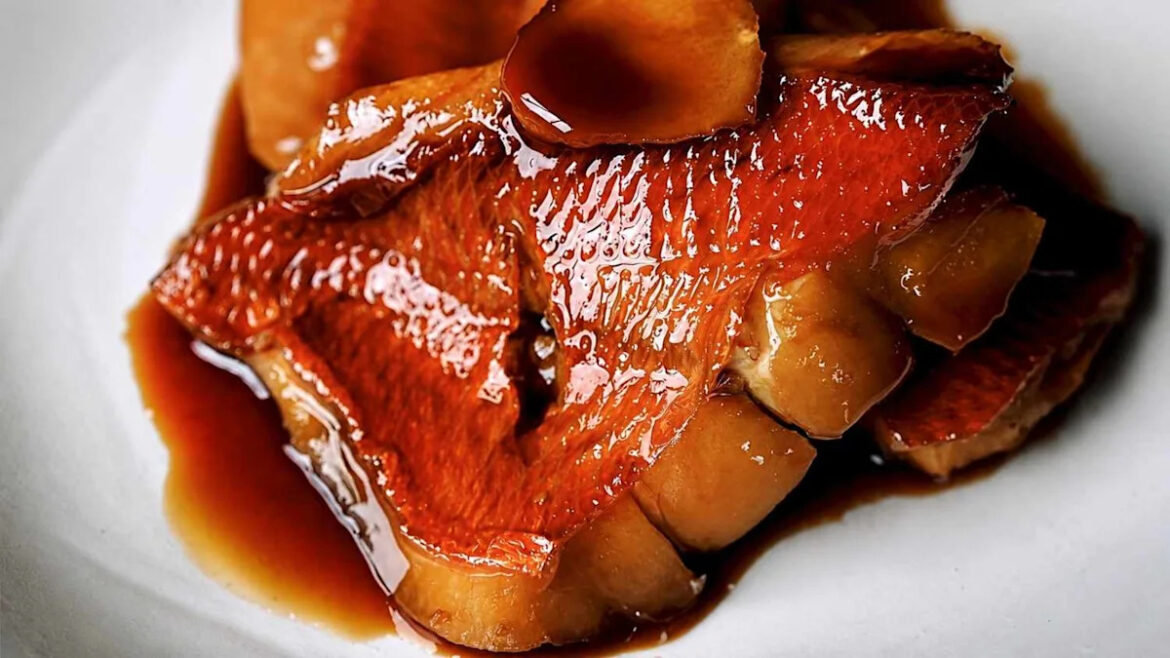 Classic Japanese Fish Simmered in Rich Sauce Classic Japanese Fish Simmered in Rich Sauce