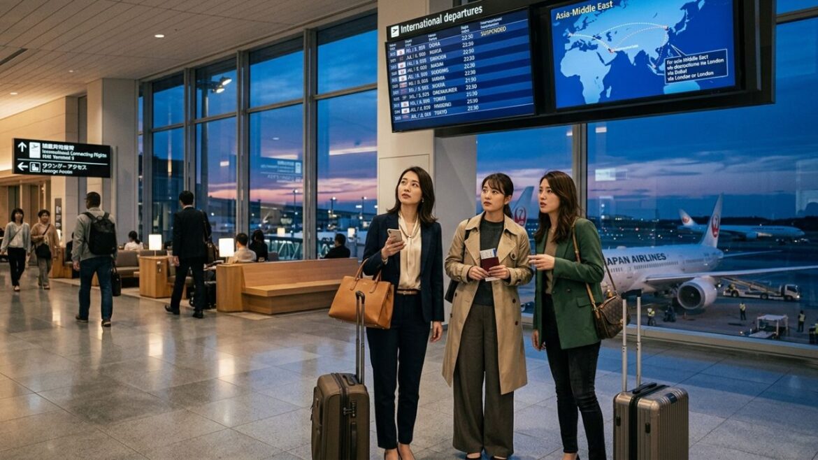 Japan Airlines Triggers Travel Chaos by Suspending Tokyo to Doha Flights, Forcing Passengers into Airport Disruptions: Latest Airline News Nomad Lawyer