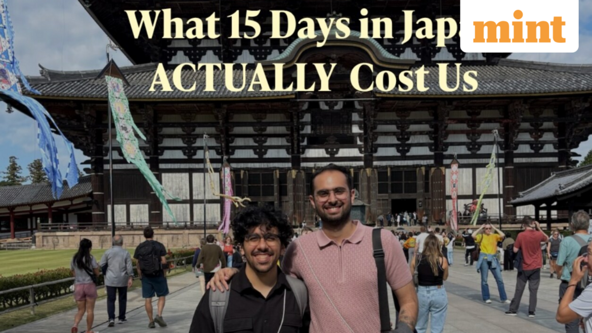 ‘Japan is 100% doable on a real salary’: Mumbai influencers share detailed ₹2.4 lakh budget guide 'Japan is 100% doable on a real salary': Mumbai influencers share detailed ₹2.4 lakh budget guide