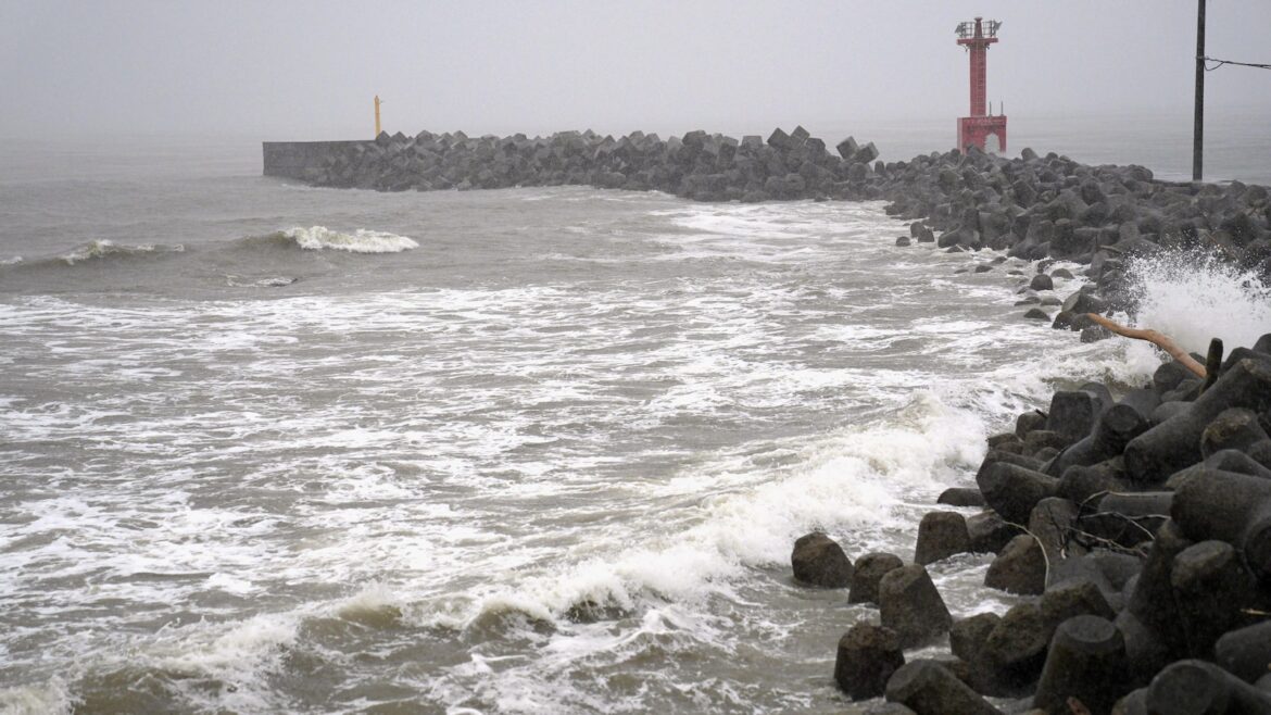 2 tropical storms pound Japan with floods and landslides, killing 1 2 tropical storms pound Japan with floods and landslides, killing 1